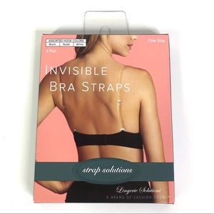 NEW Invisible Bra Straps - 3 pair